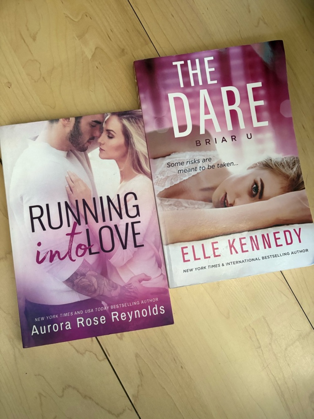 Running Into Love & The Dare Paperback Romances bundle